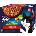 Felix Sensations Jellies Lahodný výběr v želé 24 x 85 g – Hledejceny.cz