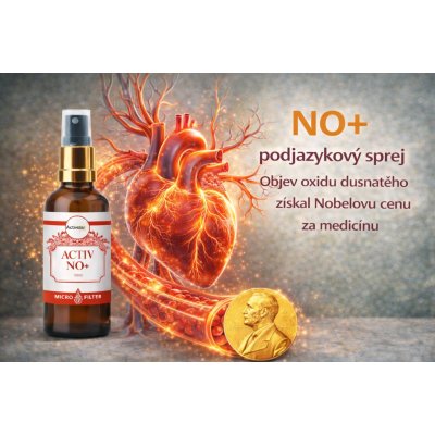 Activstar NO+ Oxid dusnatý srdíčko, cévy, dýchání, astma 50 ml – Hledejceny.cz