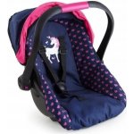 Bayer Design Autosedačka Deluxe se sluneční clonou modrá/růžová – Sleviste.cz