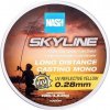 Rybářský vlasec a ocelové lanko Kevin Nash Skyline Mono UV Yellow 1000m 0,28mm 4,5kg
