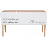 Bloomingville Dřevěná knihovna do dětského pokoje 90x30cm – Zboží Dáma