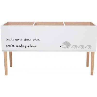 Bloomingville Dřevěná knihovna do dětského pokoje 90x30cm – Zboží Dáma