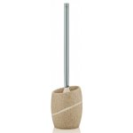Kela line TALUS Stojan s WC štětkou - poly/přírodní kámen - béžová (š. 11 cm, v. 45 cm) - 20298 – Hledejceny.cz
