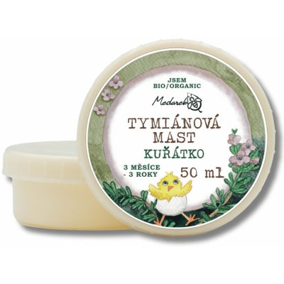 Medarek Bio Tymiánová mast Kuřátko 50 ml – Zboží Dáma
