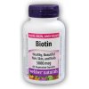 Vitamín a minerál Webber Naturals Biotin 5000mcg 60 kapslí