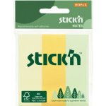 Stick'n 21886 Samolepicí záložky FSC 76x25 mm, 150 lístků, mix barev – Hledejceny.cz