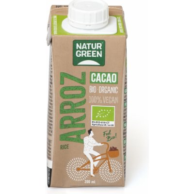 Naturgreen Bio Rýžový nápoj s čokoládou 200 ml – Hledejceny.cz