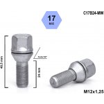 Kolový šroub M12x1,25x24 kužel pohyblivá, klíč 17, C17B24-MW, výška 48,5 mm – Hledejceny.cz