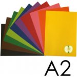 Barevný karton A2 10 x 10 barev 200 g/m2 A21010-15061 – Hledejceny.cz