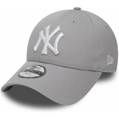 New Era League Basic Mlb New York Yankees GRAY/WHT – Zboží Mobilmania
