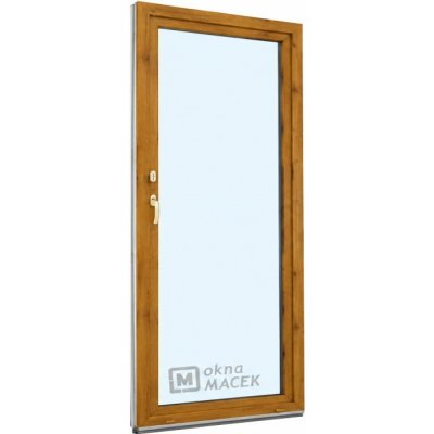 Kömmerling balkonové dveře 70 AD OS levé winchester/bílá 80 x 220 cm oboustranná klika + FAB + hliníkový práh – Hledejceny.cz