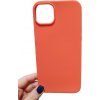 Pouzdro a kryt na mobilní telefon Apple Pouzdro Vennus case Silicone Lite iPhone 14 Plus Broskvové