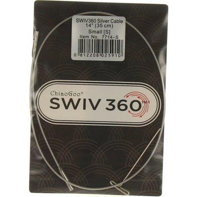 ChiaoGoo SWIV360 Silver Cable S 35cm – Sleviste.cz