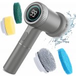 Verk 27333 Elektrický čistící rotační kartáč 5 v 1 šedý – Sleviste.cz