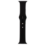 Tactical 456 silikonový řemínek pro Apple Watch 1/2/3/4/5/6/SE, 38/40mm, černá 2448941 – Zboží Živě