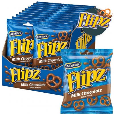 Flipz McVitie's preclíky v mléčné čokoládě 39 g – Sleviste.cz