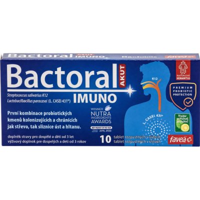 Favea Bactoral Imuno 10 tablet – Hledejceny.cz