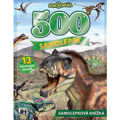 Jiri Models Velká samolepková knížka 500 Dino – Hledejceny.cz