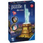 Ravensburger 3D puzzle svítící Socha svobody Noční edice 108 ks – Zbozi.Blesk.cz