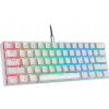 Klávesnice Motospeed CK61 RGB white