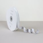 Bella Rose Sametová stuha 1 cm – Grey (10 m), šedá barva, textil – Zbozi.Blesk.cz