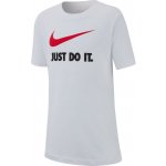 Nike B NSW Tee Just Do It Swoosh white university red – Hledejceny.cz