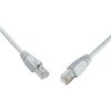 síťový kabel Solarix 28610059 patch, CAT6, UTP, PVC, 0,5m, šedý