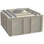 Plastovar Nízká samonosná hranatá nádrž 5m³ – Sleviste.cz