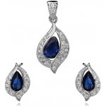 Olivie sada stříbrných šperků LUNA SAFÍR 2670 – Sleviste.cz