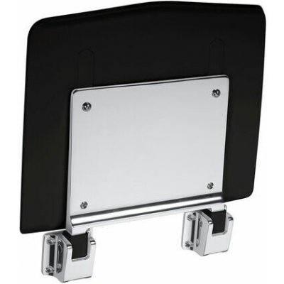 Bemeta HELP program Sklopné sprchové sedátko, nerez, plast černý 203125074 – Zbozi.Blesk.cz