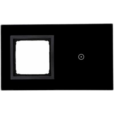 Simon DSTR210/73 Dotykové panely 2 moduly 1 dotykové pole otvor pro příslušenství Simon 54 lávová/antracit – Hledejceny.cz