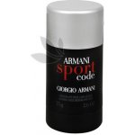 Giorgio Armani Black Code deostick 75 ml – Zboží Dáma