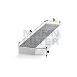 Filtr, vzduch v interiéru MANN-FILTER CUK 5141 – Hledejceny.cz