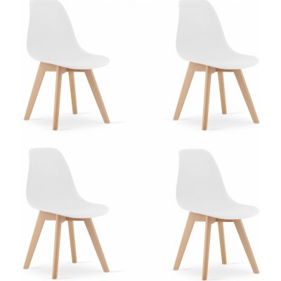 Textilomanie Kito bílá 4 ks – Sleviste.cz