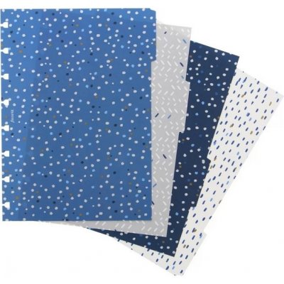 Filofax Indigo Rozřazovač náplň A5 zápisníků Notebook – Zboží Živě
