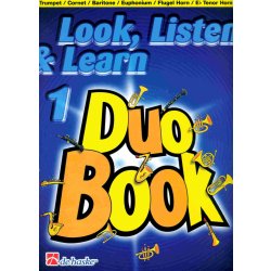 Look Listen & Learn 1 Duo Book for Trumpet