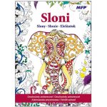 Omalovánky antistresové Sloni 210x290/32s – Zboží Dáma