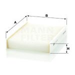 MANN-FILTER Filtr, vzduch v interiéru CU20013 – Hledejceny.cz