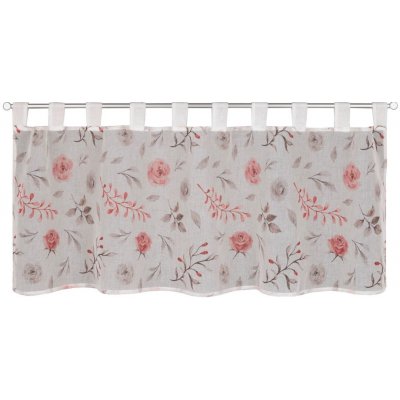 Sehlbach Rose záclona bílá/růžová – Hledejceny.cz