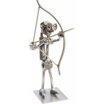 Kovová figurka Lukostřelec 21 cm – Zboží Dáma