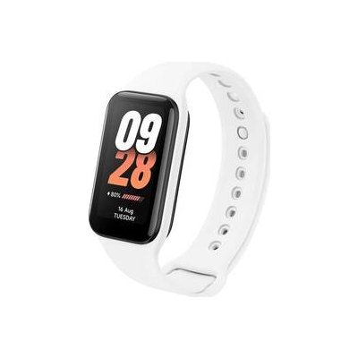 FIXED Silicone Strap na Xiaomi Smart Band 8 Active bílý FIXSSTB-1416-WH – Zboží Živě