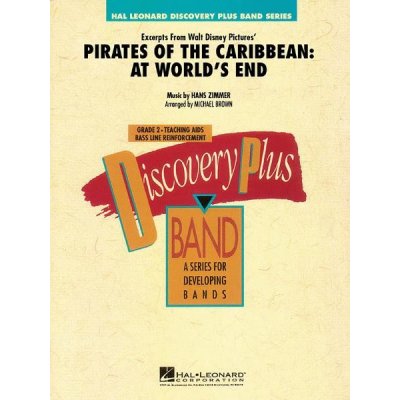 Excerpts from Pirates of the Caribbean At World's End noty pro koncertní orchestr party partitura
