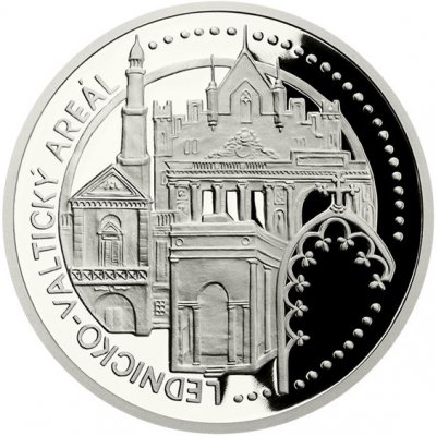 Česká mincovna platinová mince UNESCO Lednickovaltický areál proof 1 oz – Zboží Mobilmania