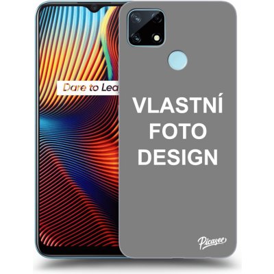 Pouzdro Picasee silikonové Realme 7i - Vlastní design/motiv černé – Sleviste.cz