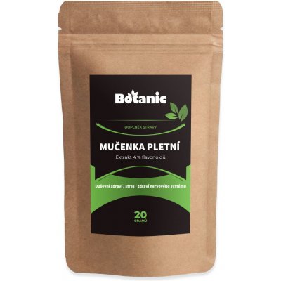 Botanic Mučenka pletní Extrakt 4 % flavonoidů v prášku 20 g – Hledejceny.cz