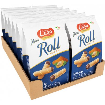 Gastone Lago Mini trubičky s kakaem 12 x 125 g – Hledejceny.cz