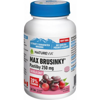 Swiss Max Brusinky pastilky 36 pastilek – Hledejceny.cz