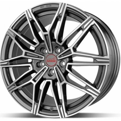 MAM B3 8,5x19 5x112 ET45 palladium polished | Zboží Auto