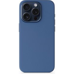 Epico Mag+ Leather Case iPhone 15 Pro modré
