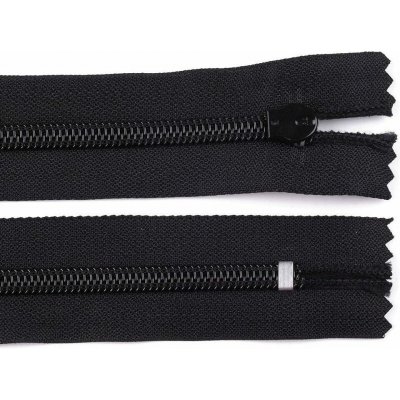 Voděodolný zip šíře 7 mm délka 85 cm spirálový - 330 modrá tmavá – Zboží Mobilmania